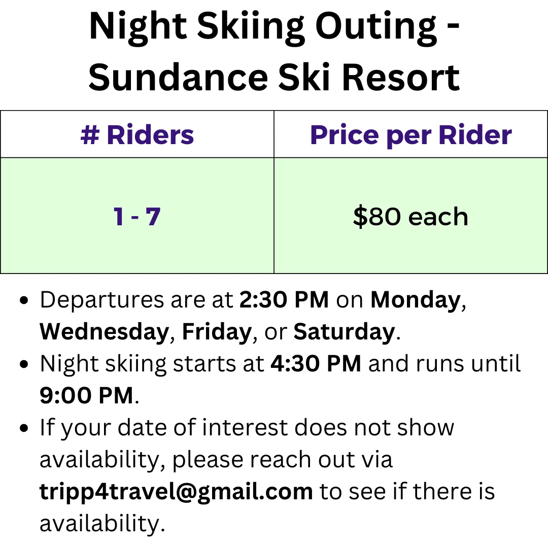Night Skiing Sundance